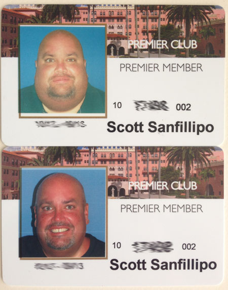 The new club year at the Boca Raton Resort and Club just started. The top is the photo from October 1, 2012 and the one on the bottom was taken yesterday, October 1, 2013.